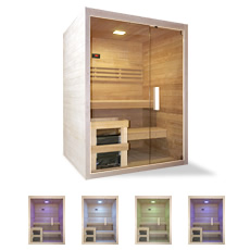 Sauna finlandais Ariane 150 sauna complet en kit