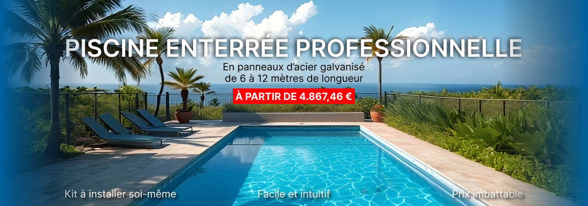 Piscine enterrée professionnelle. Forme rectangulaire élégante, avec tous les accessoires. Piscine enterrée professionnelle. Forme rectangulaire élégante, avec tous les accessoires.
