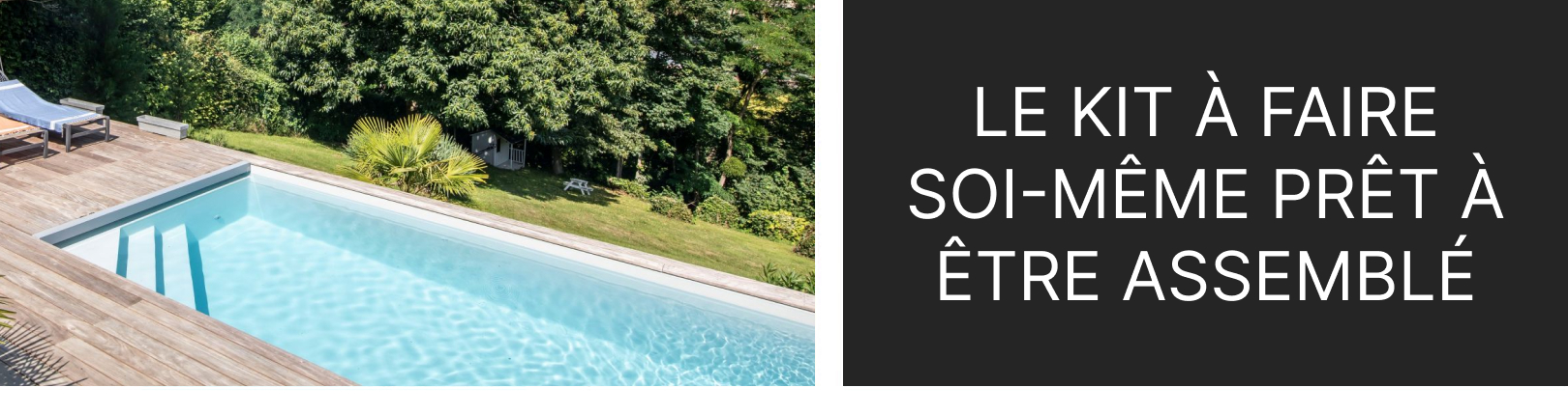 Piscines enterrées en kit panneaux d’acier à monter soi-même avec escalier d’angle sous liner 11x5 – h120 prêtes à être assemblées