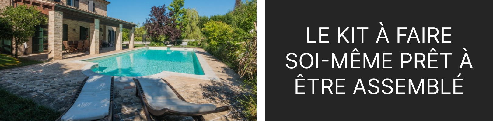 Piscines enterrées en kit panneaux d’acier à monter soi-même avec escalier romain sous liner 10x4 – h135 prêtes à être assemblées