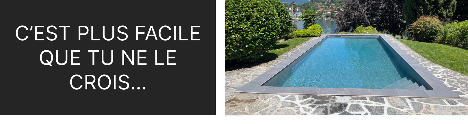 Piscine enterrée en kit panneaux d’acier à monter soi-même avec escalier d’angle sous liner 11x5 – h120 facile à installer