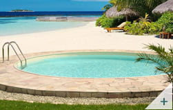 Piscines enterrée résidentielle en acier ronde