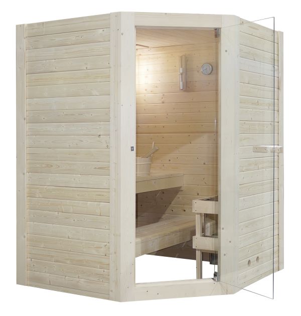 Sauna finlandais d'angle - Léa 150 - Immagine 1
