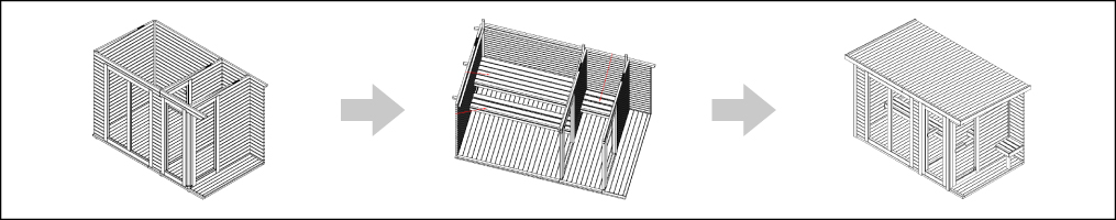 Instructions de montage Sauna finlandais d'angle - Life 145