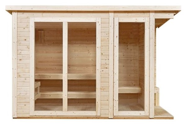 Sauna finlandais d'angle - Léa 150 - Cover