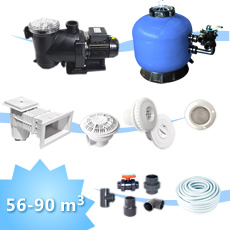 Kit d'équipement pour piscine rectangulaire