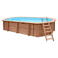 Piscine en bois hors sol JARDIN 727  Piscine en bois hors sol JARDIN 727